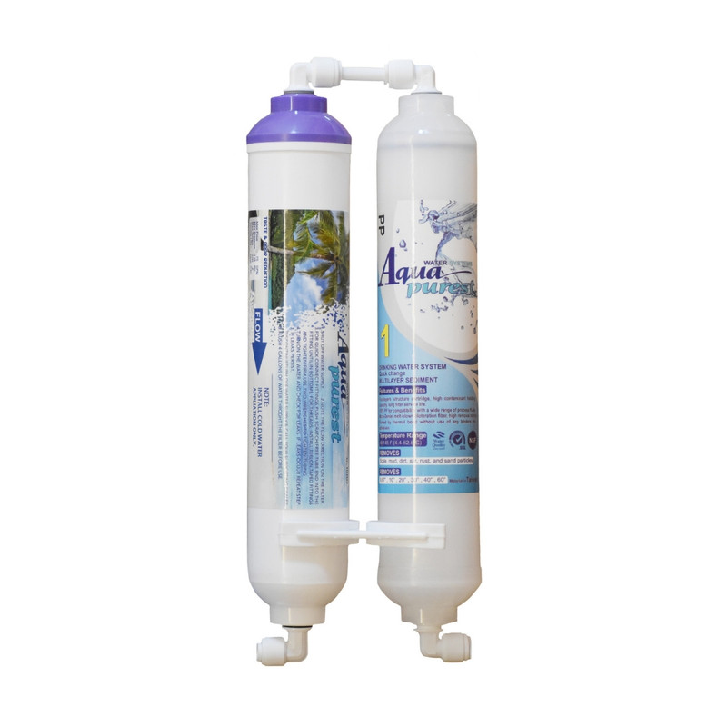 فیلتر تصفیه آب یخچال و فریزر آکوا پیورست مدل ALKALINE PP 2500G مجموعه 2 عددی