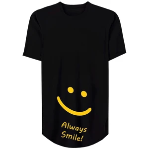 تی شرت لانگ آستین کوتاه مردانه مدل Always Smile کد MH67