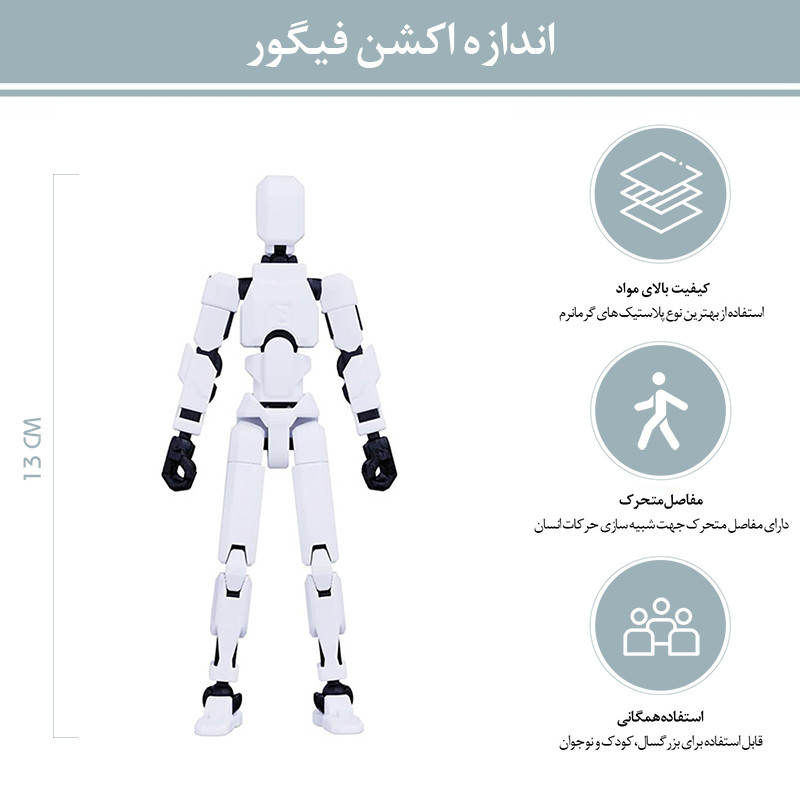 اکشن فیگور لاکی 13 مدل Dummy 13 کد W13