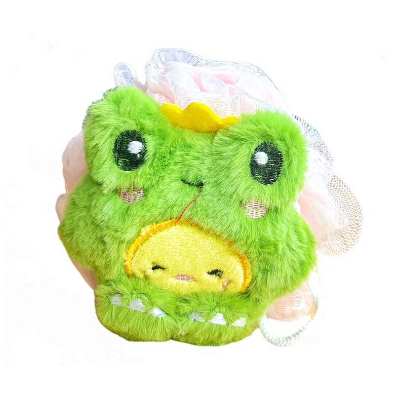 لیف حمام کودک مدل قورباغه کد 7721-4