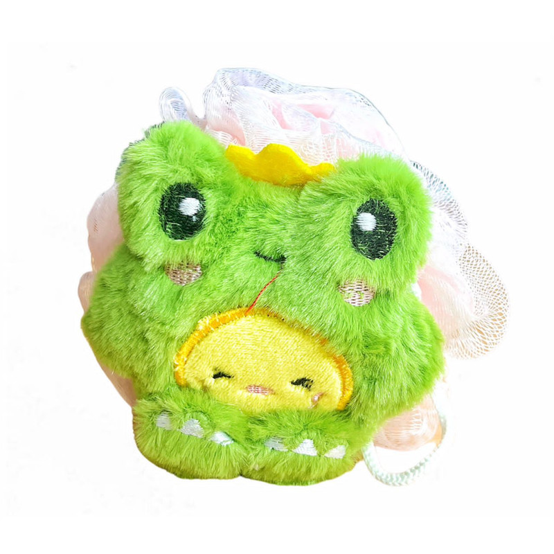 لیف حمام کودک مدل قورباغه کد 7721-4