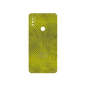 MAHOOT Yellow Snake Skin Cover Sticker for Xiaomi Redmi Note 5 Pro