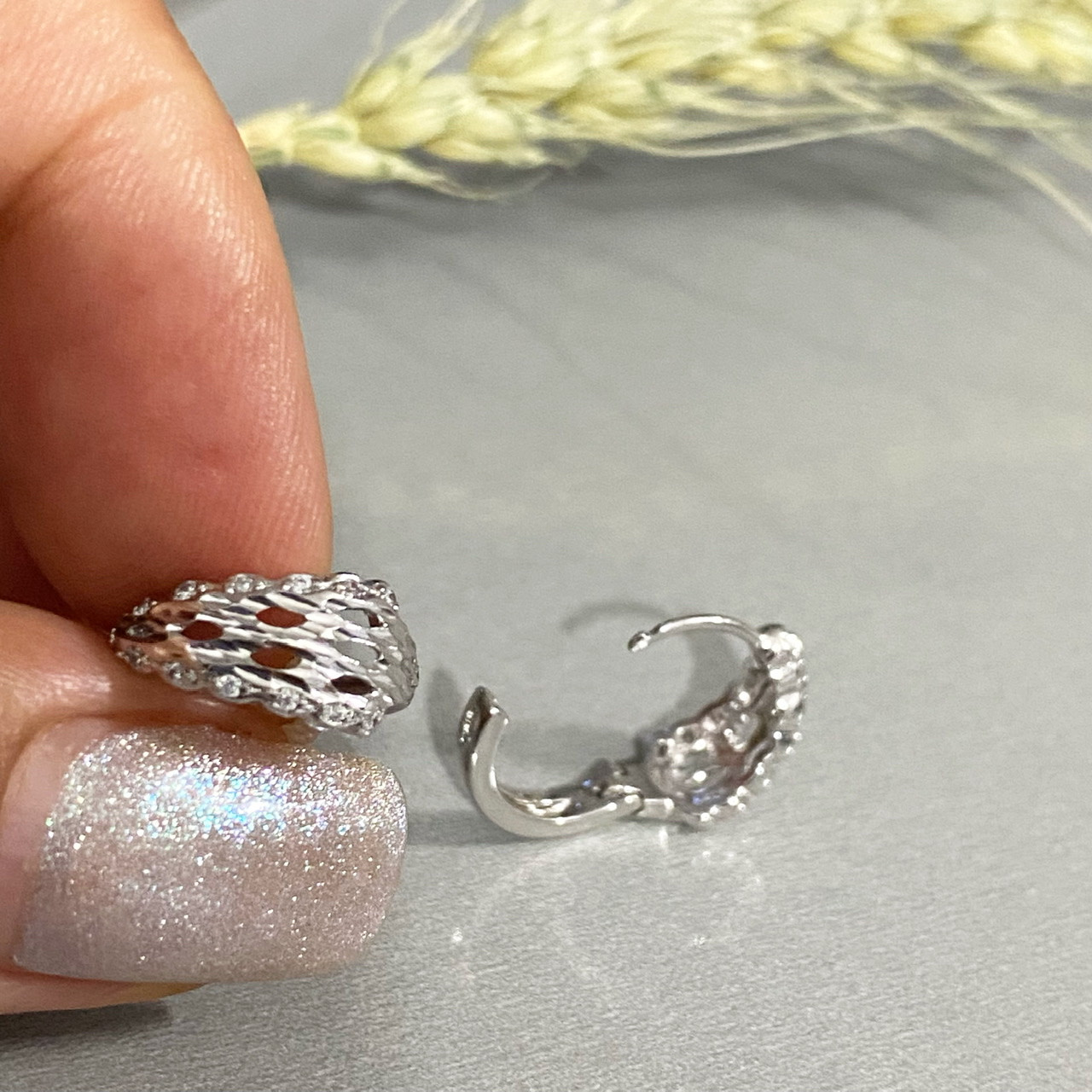 گوشواره دخترانه مدل GH127 گوشواره دخترانه مدل GH127