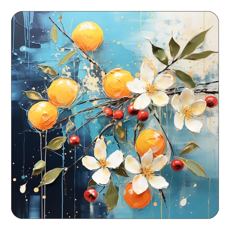 مگنت کاکتی طرح نقاشی رنگ روغن مدل mp69300