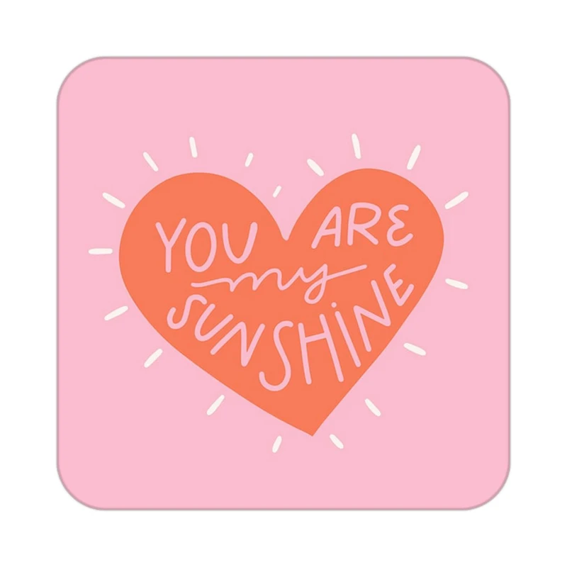 زیر لیوانی کاکتی طرح عاشقانه مدل mp41177