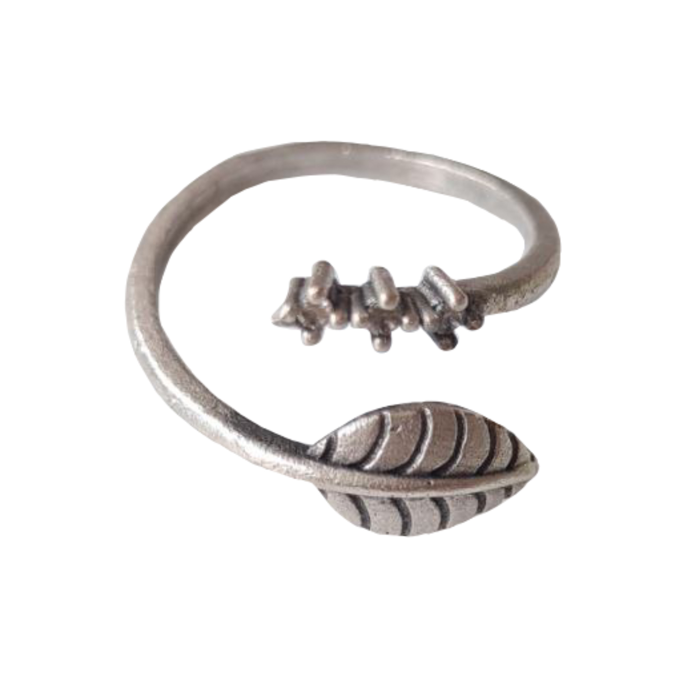 انگشتر زنانه مدل برگ