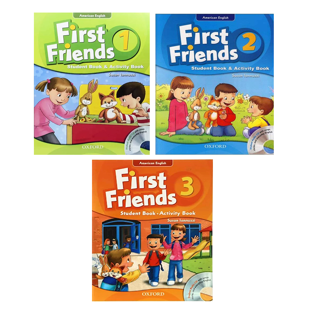 نقد و بررسی کتاب American First Friends 2nd اثر Susan lannuzzi انتشارات الوندپویان سه جلدی توسط خریداران