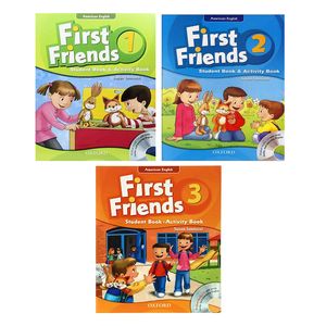 کتاب American First Friends 2nd اثر Susan lannuzzi انتشارات الوندپویان سه جلدی