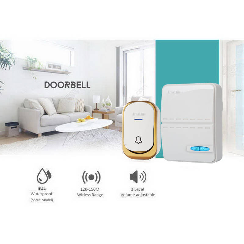 زنگ بی سیم زوگین مدل CC13 به همراه 2 عدد شستی