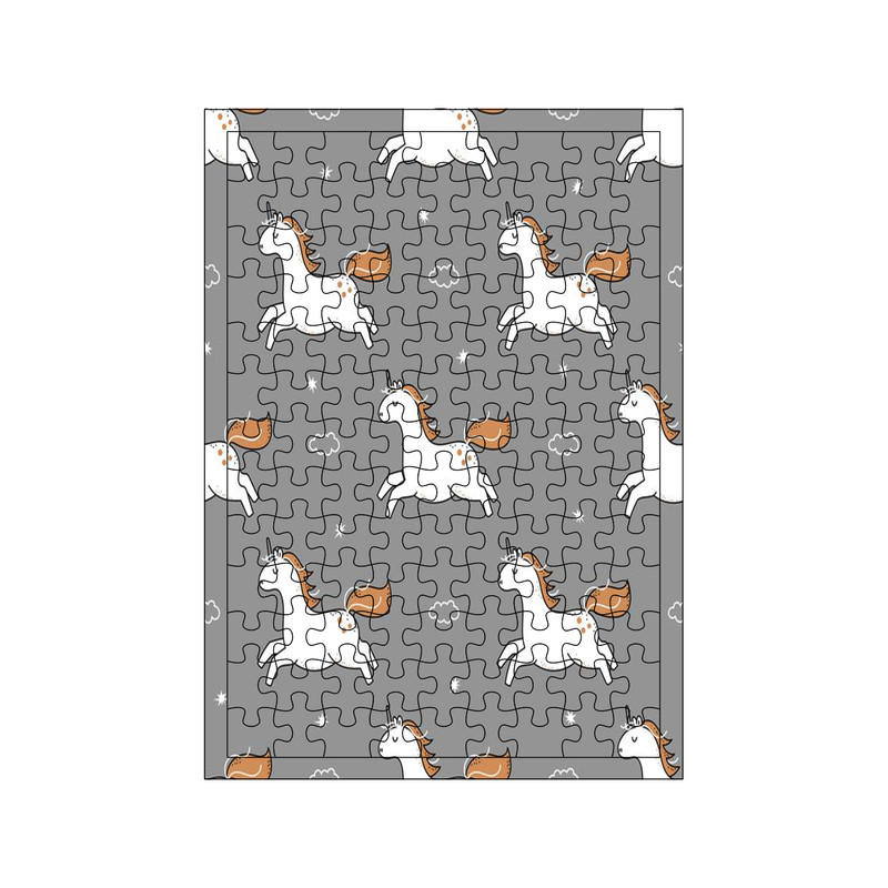 پازل 117 تکه مدل یونیکورن کد 1800