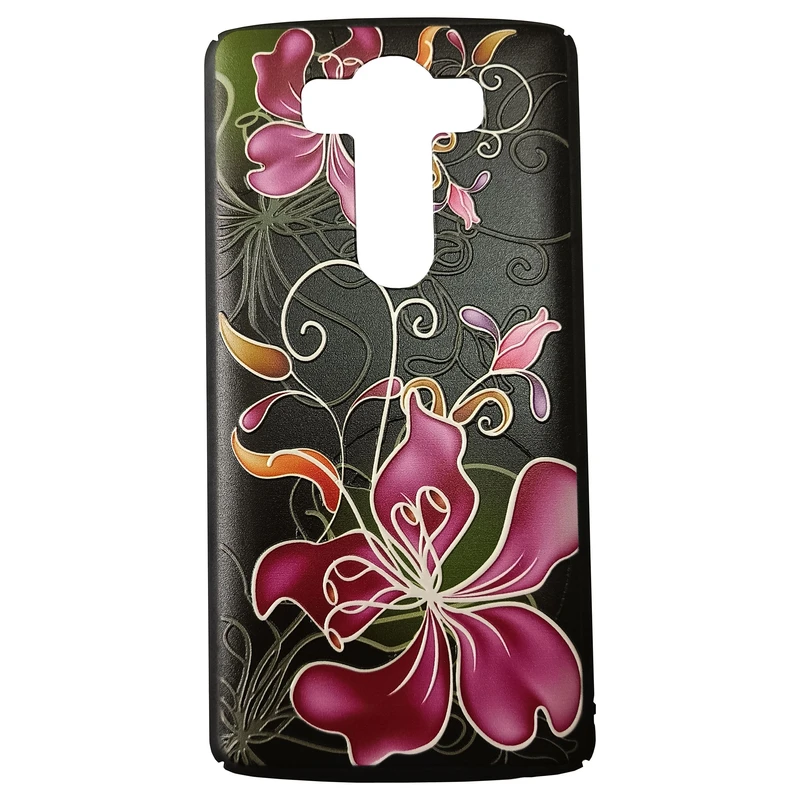 کاور مدل فانتزی کد 10-0 طرح گل مناسب برای گوشی موبایل ال جی V10