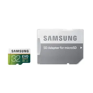 کارت حافظه microSDHC سامسونگ مدل Evo Select کلاس 10 استاندارد UHS-I U3 سرعت 100MBps ظرفیت 32 گیگابایت به همراه آداپتور SD