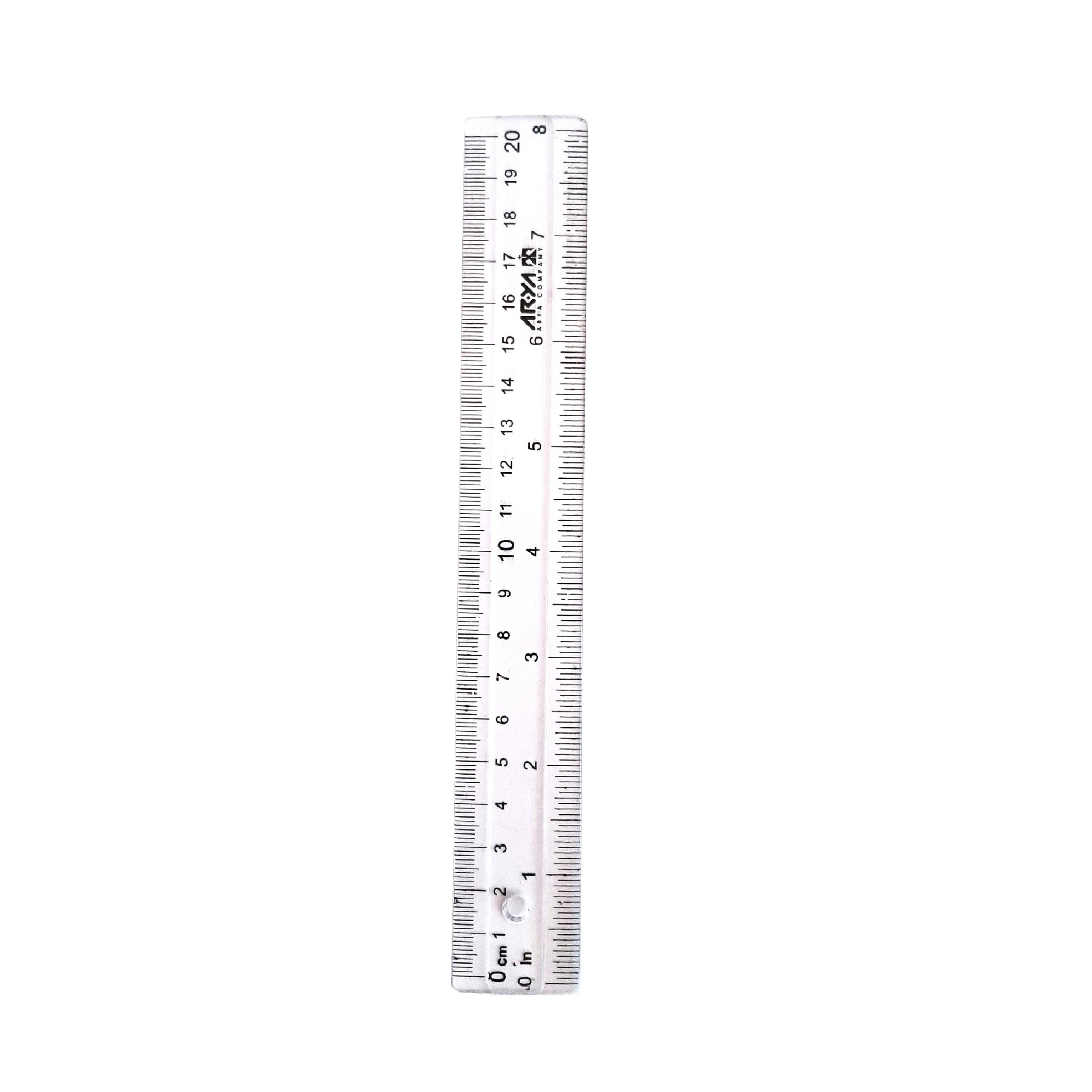 خط کش 20 سانتی متری آریا کد 8020 بسته 48 عددی