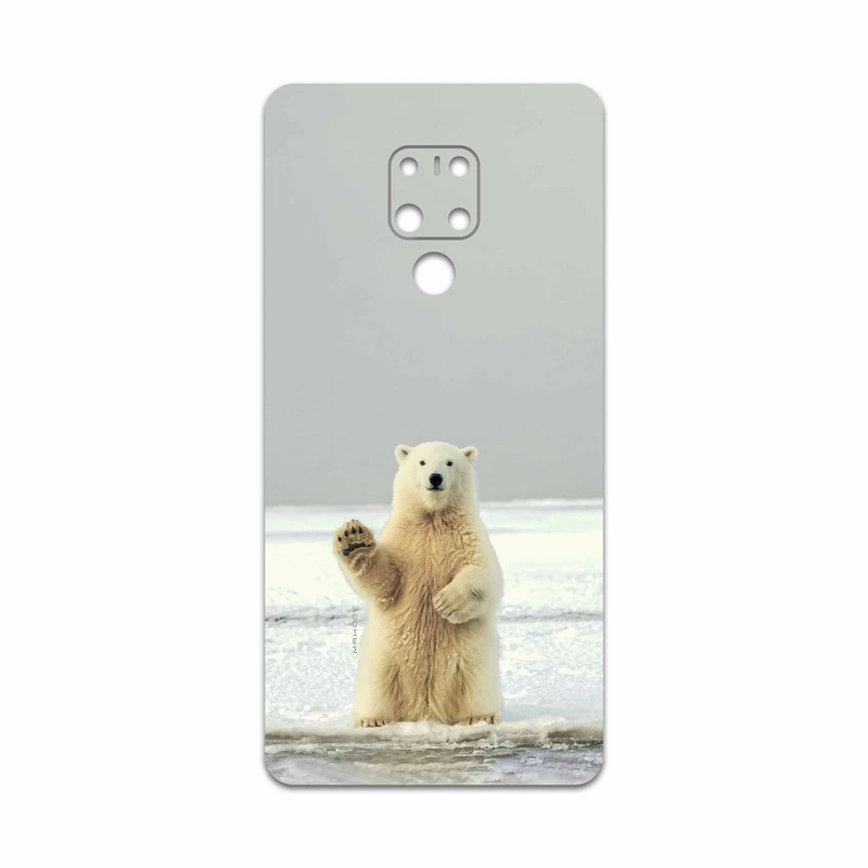 برچسب پوششی ماهوت مدل Polar bear مناسب برای گوشی موبایل هوآوی Mate 20 X