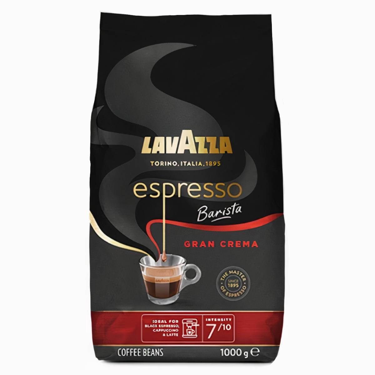 دانه قهوه اسپرسو باریستا گرَن کرِما لاواتزا - ۱ کیلوگرم
