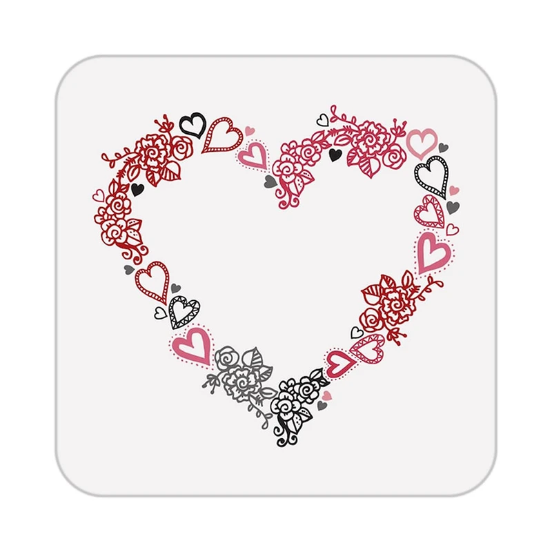 زیر لیوانی کاکتی طرح عاشقانه مدل mp37835