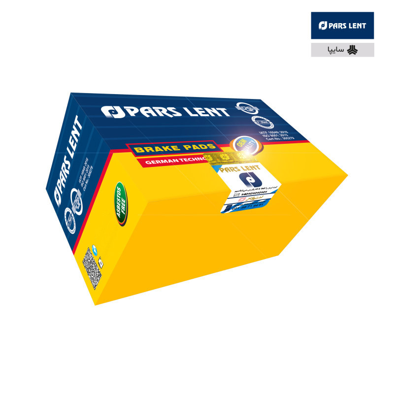 لنت ترمز جلو لنت پارس مدل 21355 مناسب برای پراید111