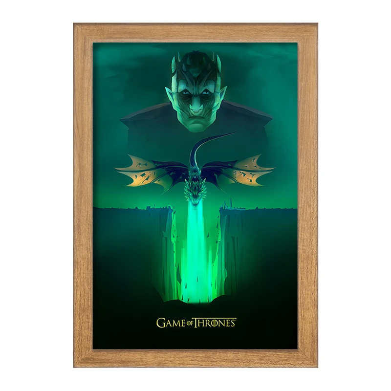 تابلو خندالو مدل بازی تاج و تخت (Game Of Thrones) کد F10154