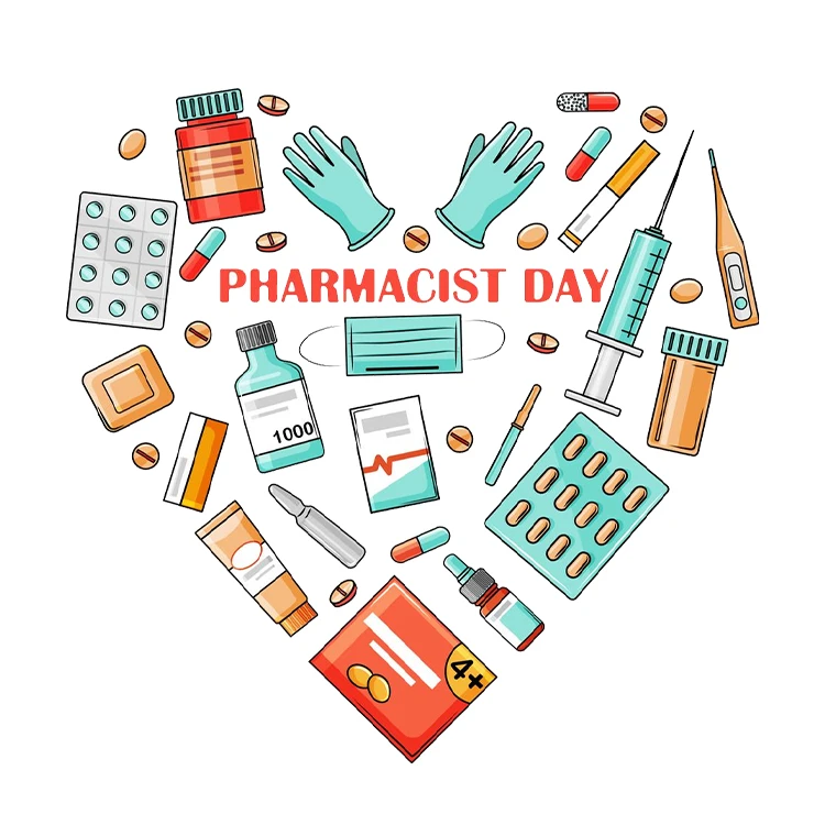 استیکر پارچه و لباس پاد آفرین مدل پزشک داروساز داروخانه کد S2608