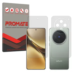 Promate Resistant model matte screen protector suitable for vivo X200 mobile phone Along with the phone back protector 