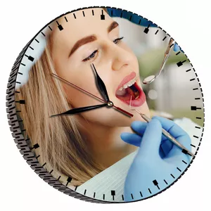 ساعت دیواری مدل دندانپزشک 