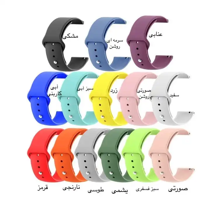 بند مدل f-0u مناسب برای ساعت هوشمند سامسونگ Galaxy Active 42mm