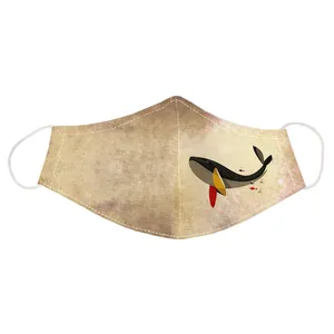 ماسک پارچه ای طرح وال مدل 098