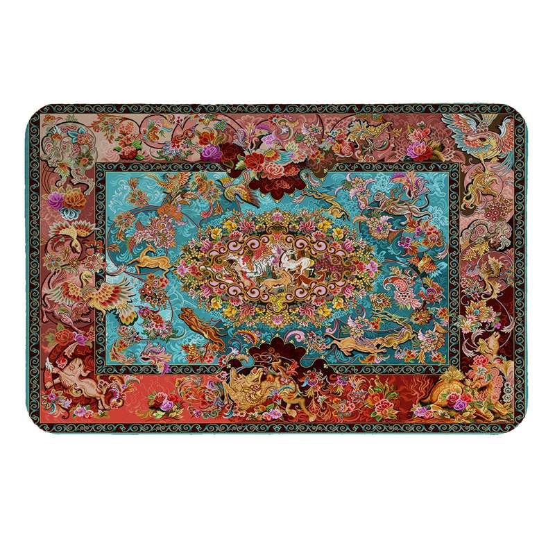 زیرقابلمه ای طرح فرش کد 1011