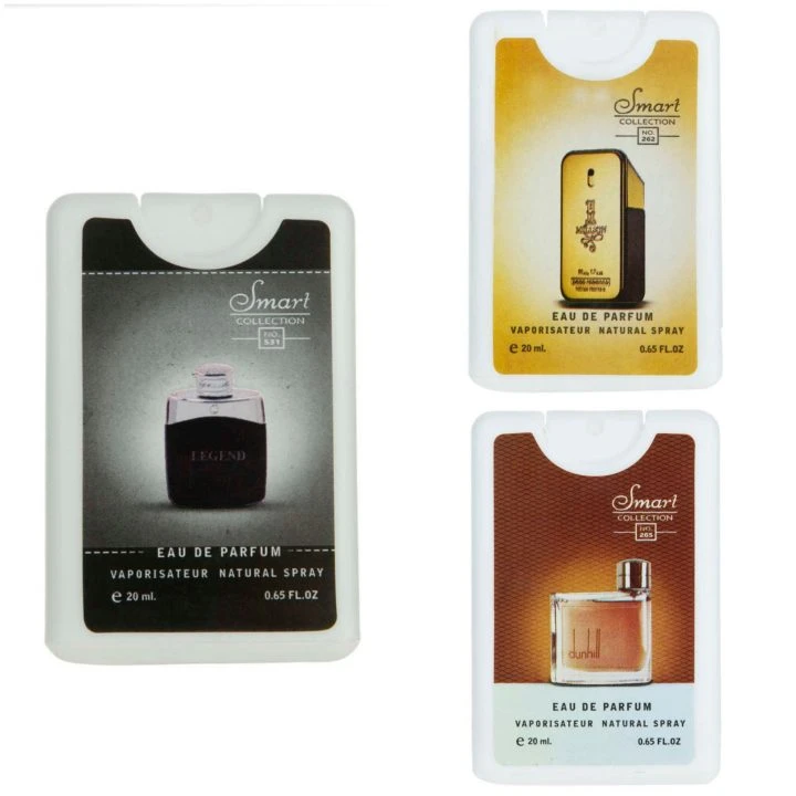 عطر جیبی مردانه اسمارت کالکشن مدل لجند وان ملیون دانهیل حجم 20 میلی لیتر بسته 3 عددی
