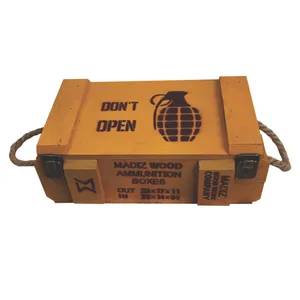 جعبه هدیه مدل جعبه مهمات madiz طرح نارنجک کد07