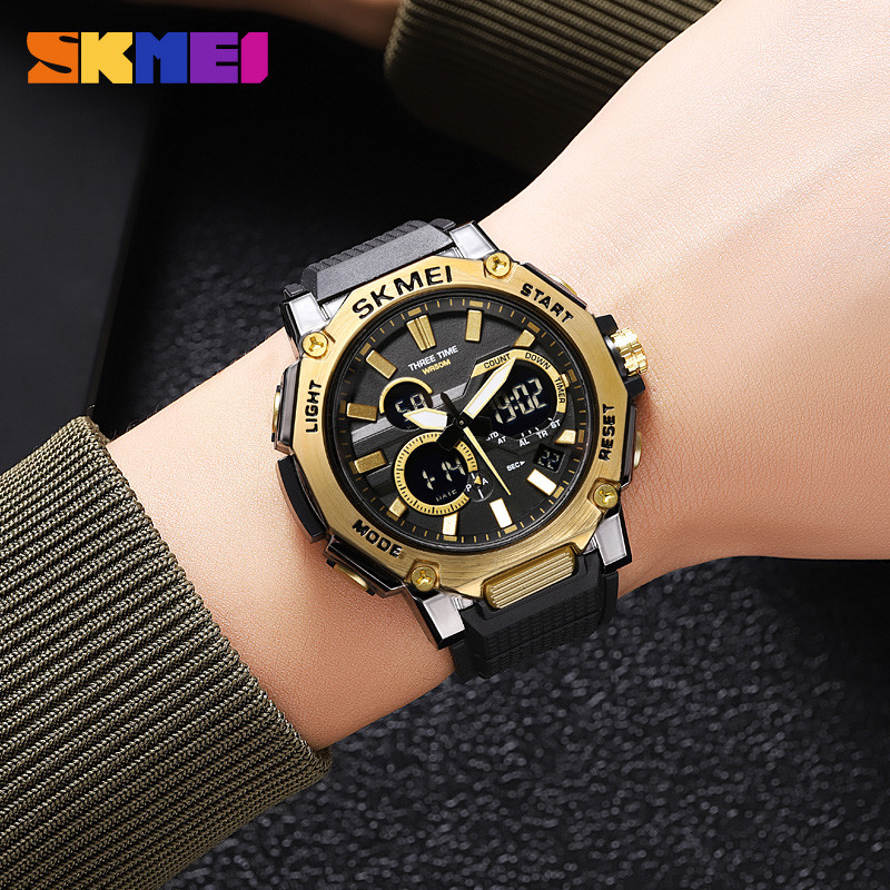 ساعت مچی عقربه‌ای مردانه کوارتز اسکمی مدل 2219 GD