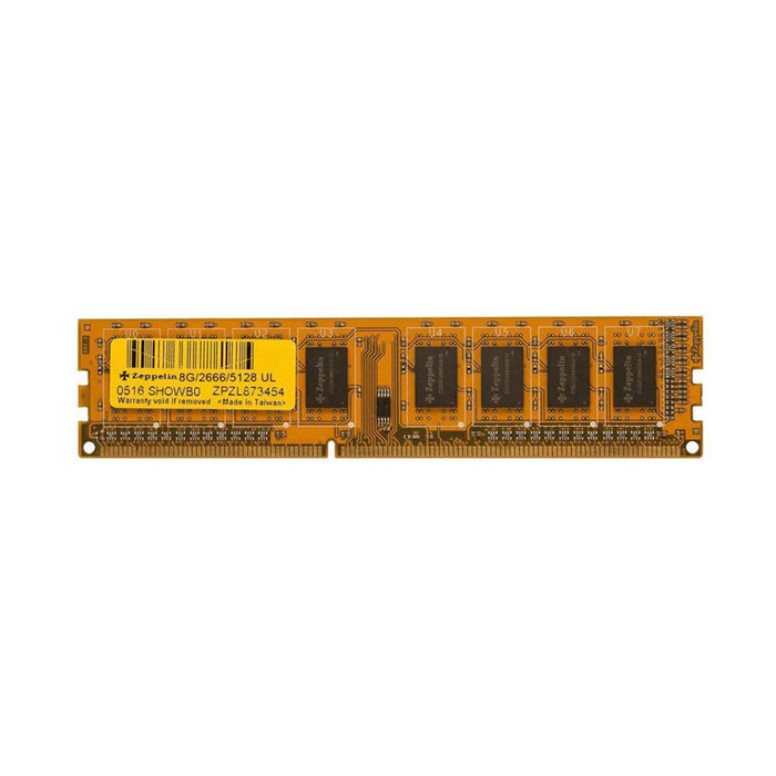 رم دسکتاپ DDR4 تک کاناله 2666 مگاهرتز CL19 زپلین مدل ZPvN ظرفیت 8 گیگابایت