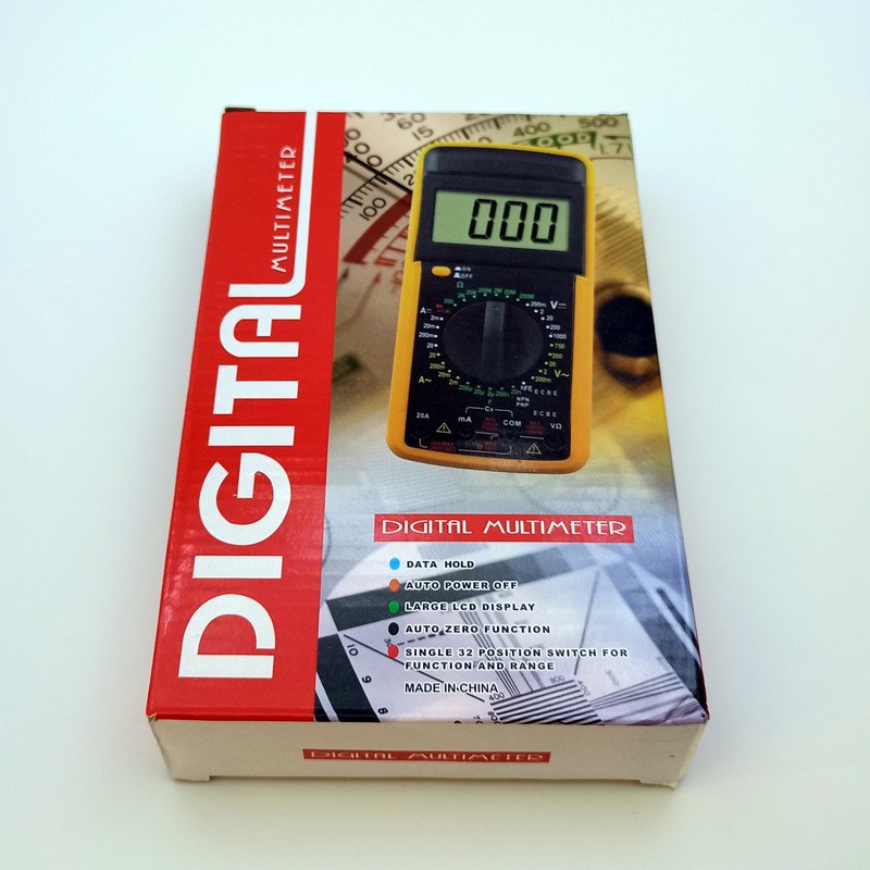 مولتی متر دیجیتال مدل DM-DT-9208A