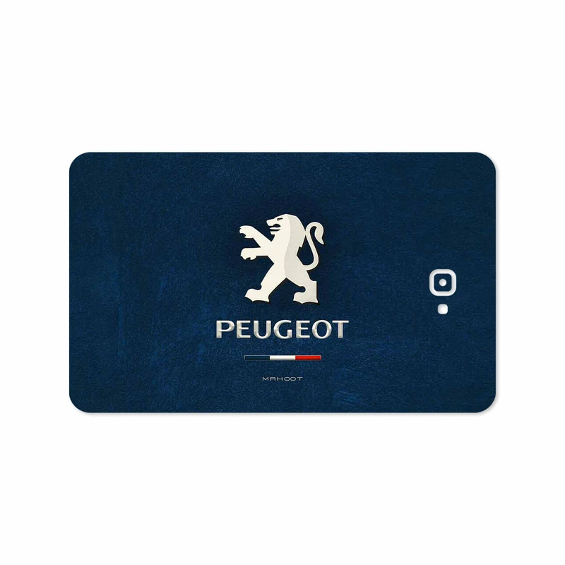 برچسب پوششی ماهوت مدل Peugeot-Logo مناسب برای تبلت سامسونگ Galaxy Tab A 10.1 2016 T585