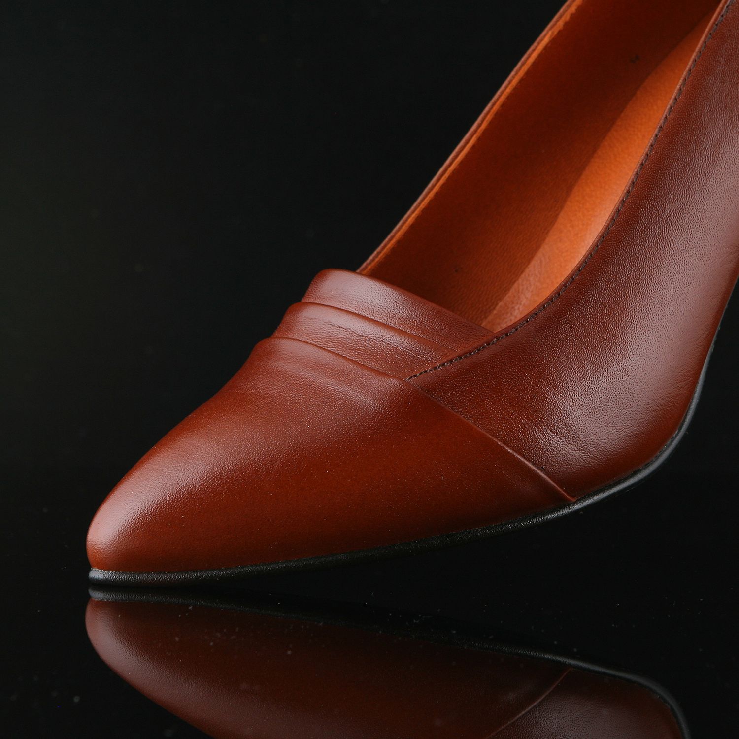 کفش زنانه چرم یلسان مدل  تارا کد Asl-TRA-613-GN -  - 2