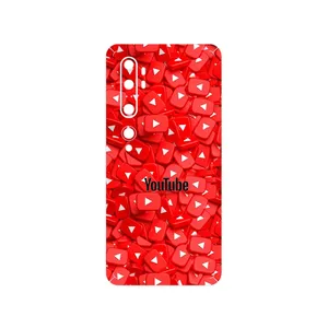 MAHOOT Youtube Cover Sticker for Xiaomi Mi Note 10 Pro