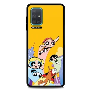 AKAM AMCWSGA71-POWER PUFF GIRLS7  Cover For Samsung Galaxy A71
