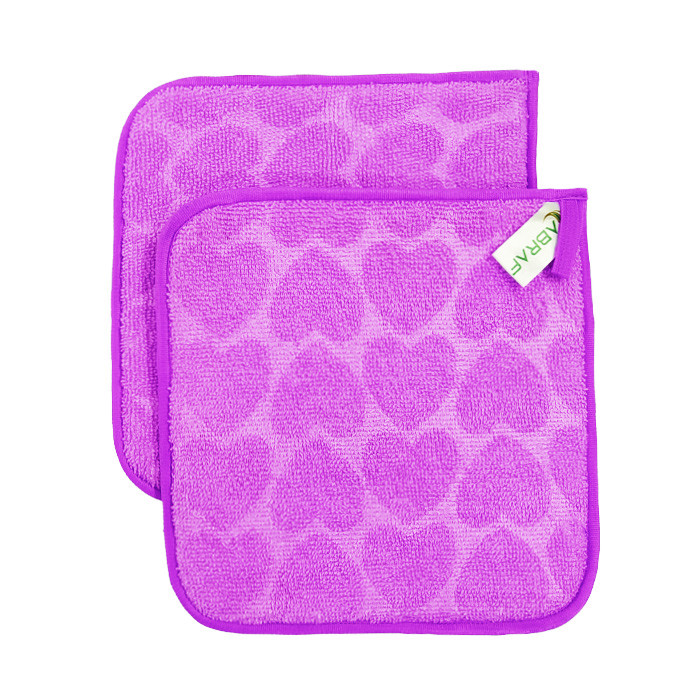 دستگیره آشپزخانه ابراف طرح قلب AB1717 مجموعه 2 عددی