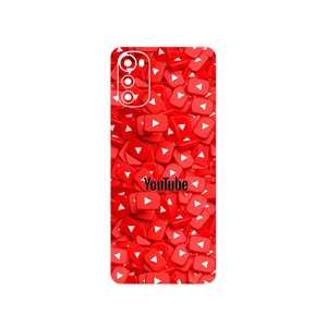 MAHOOT Youtube Cover Sticker for Motorola Moto E32s