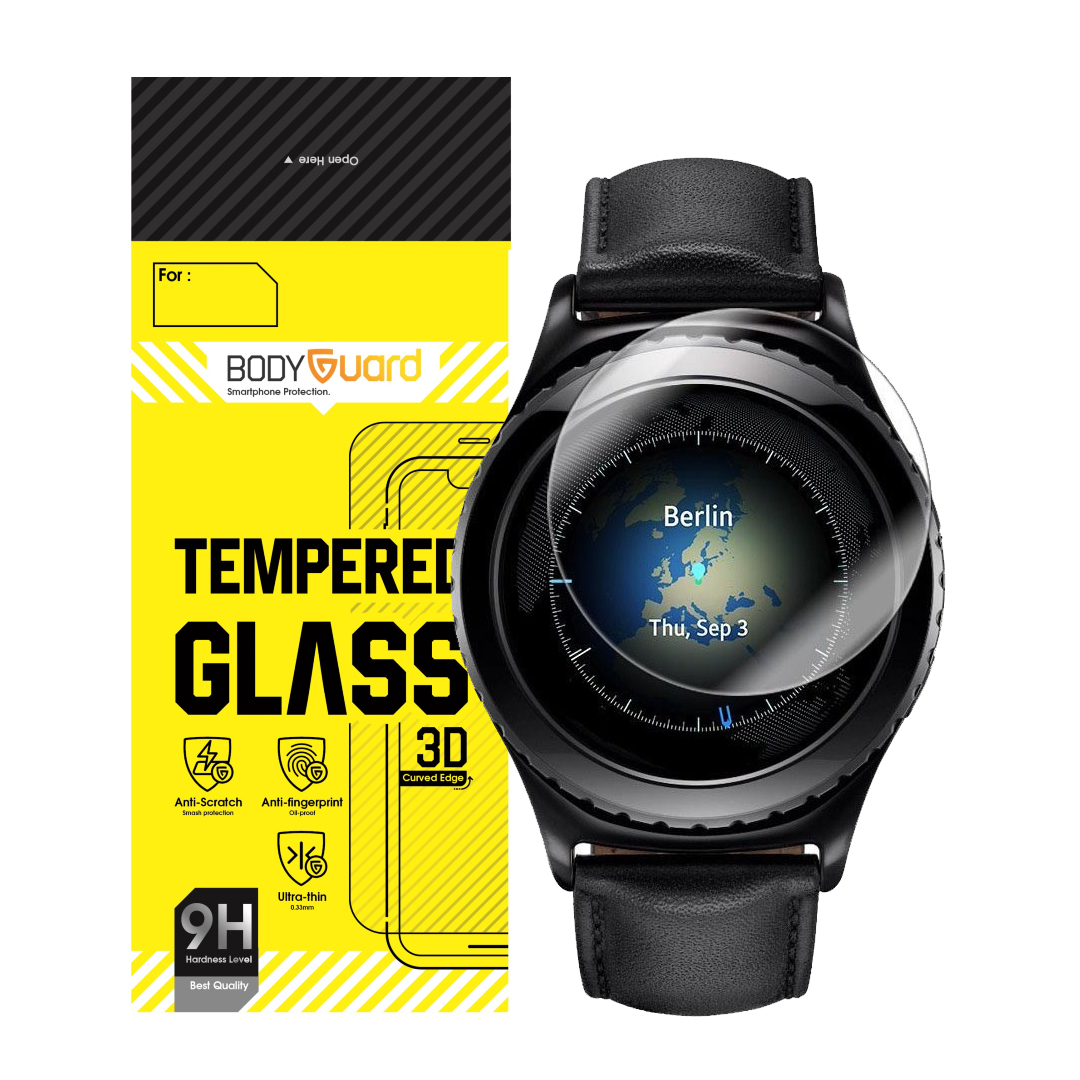 نقد و بررسی محافظ صفحه نمایش بادیگارد مدل GW مناسب برای ساعت هوشمند سامسونگ Gear S2 توسط خریداران