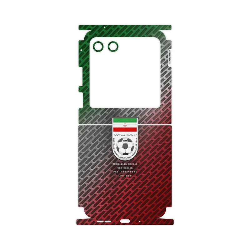 برچسب پوششی ماهوت مدل Iran_National_Football_Team-FullSkin مناسب برای گوشی موبایل موتورولا Razr 40 Ultra