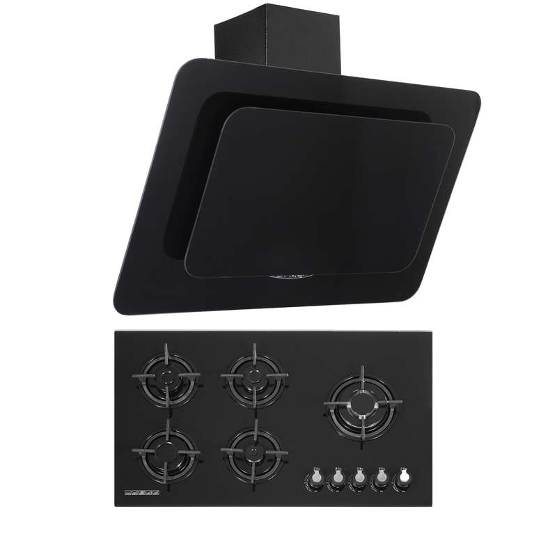 ست هود و اجاق گاز صفحه ای مدل SET 9067