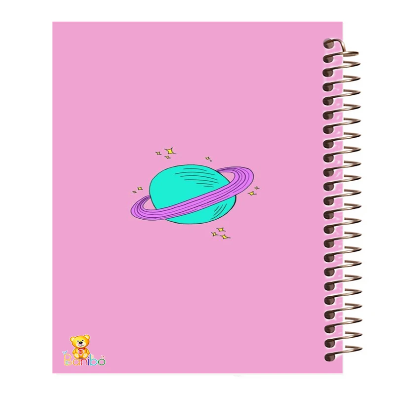 دفتر مشق 100 برگ بانیبو طرح کهکشان کد 509