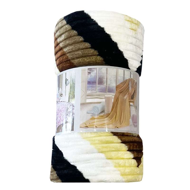 پتو مسافرتی مدل کرکره ای سایز 200×220 سانتی متر