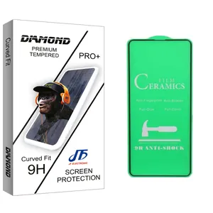 JF Diamond glass Screen Protector For Xiaomi شیائومی POCO X3