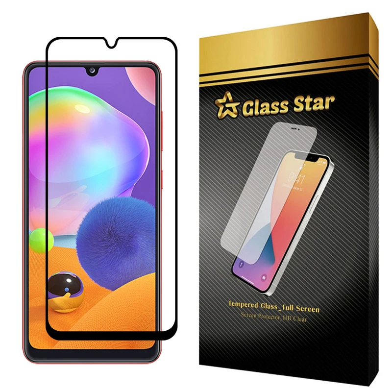 محافظ صفحه نمایش گلس استار مدل FULL مناسب برای گوشی موبایل سامسونگ Galaxy A31
