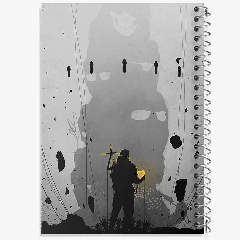 دفتر لیست خرید 50 برگ خندالو طرح بازی دث استرندینگ (Death Stranding) کد 35110