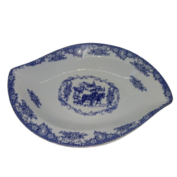 ظرف سرو چینی پردیس کاشان مدل ویلیج