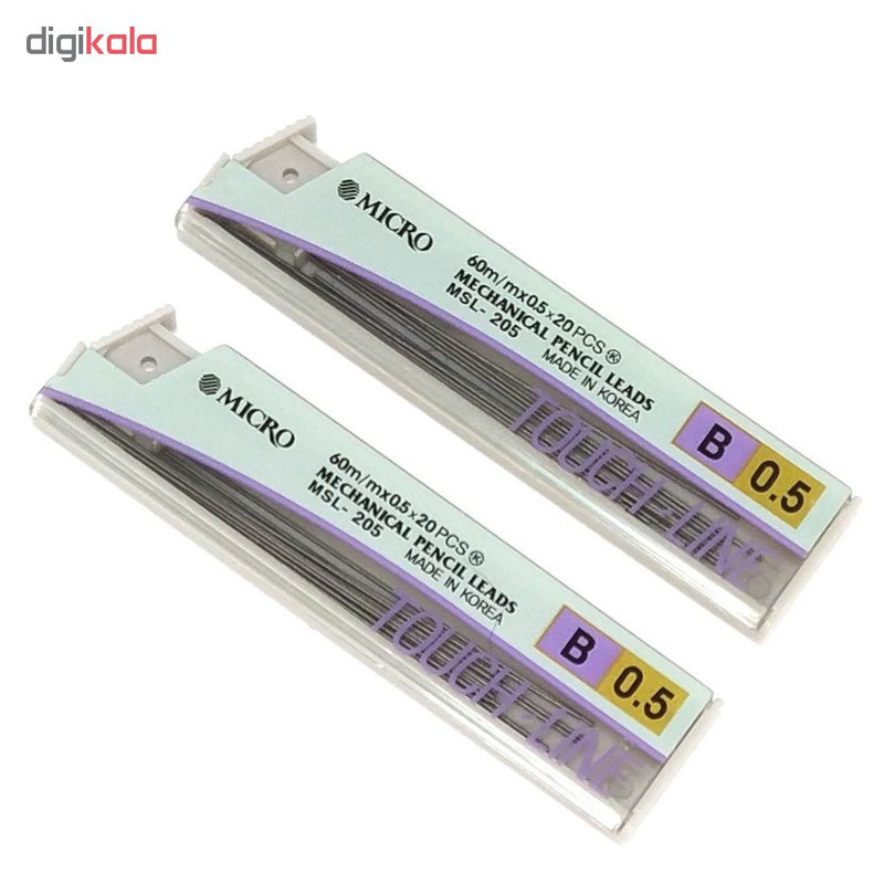 نوک مداد نوکی 0.7 میلی متری میکرو مدل TOUCH-LINE بسته 2 عددی