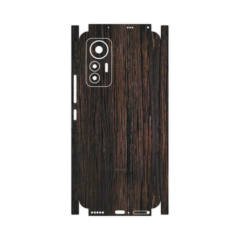 برچسب پوششی ماهوت مدل Burned_Wood-FullSkin مناسب برای گوشی موبایل شیائومی 12 Lite
